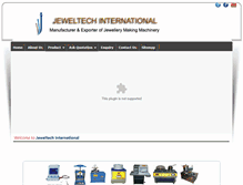 Tablet Screenshot of jeweltechinternational.com